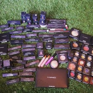Brand new lot of 50 + MAc Makeup Products